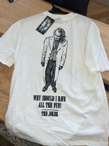 T-shirt taille M homme loose le joker Marvel Primark neuf étiqueté