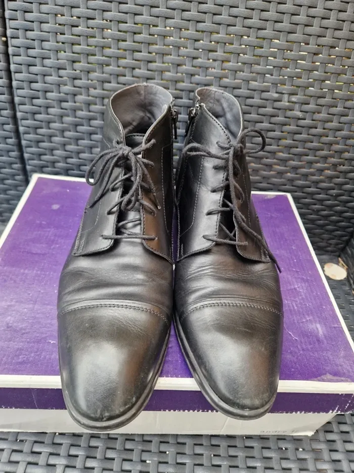 Boots cuir homme - photo numéro 2