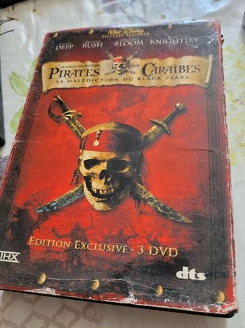 Pirates des caraïbes la malédiction du Black Pearl
