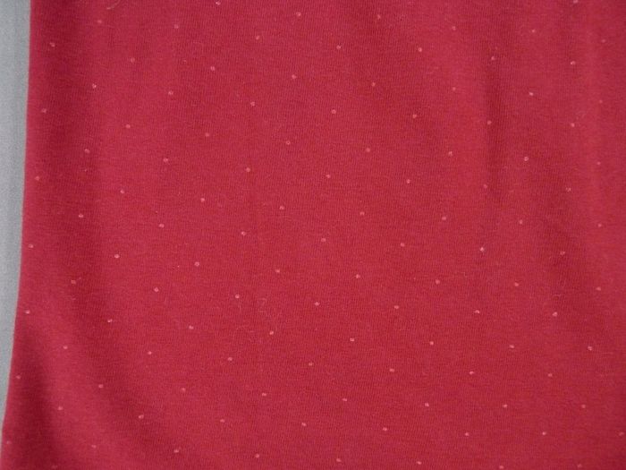 Tee-shirt sous-pull jersey rouge pois Du Pareil Au Même 12 ans 150 cm fille - photo numéro 2