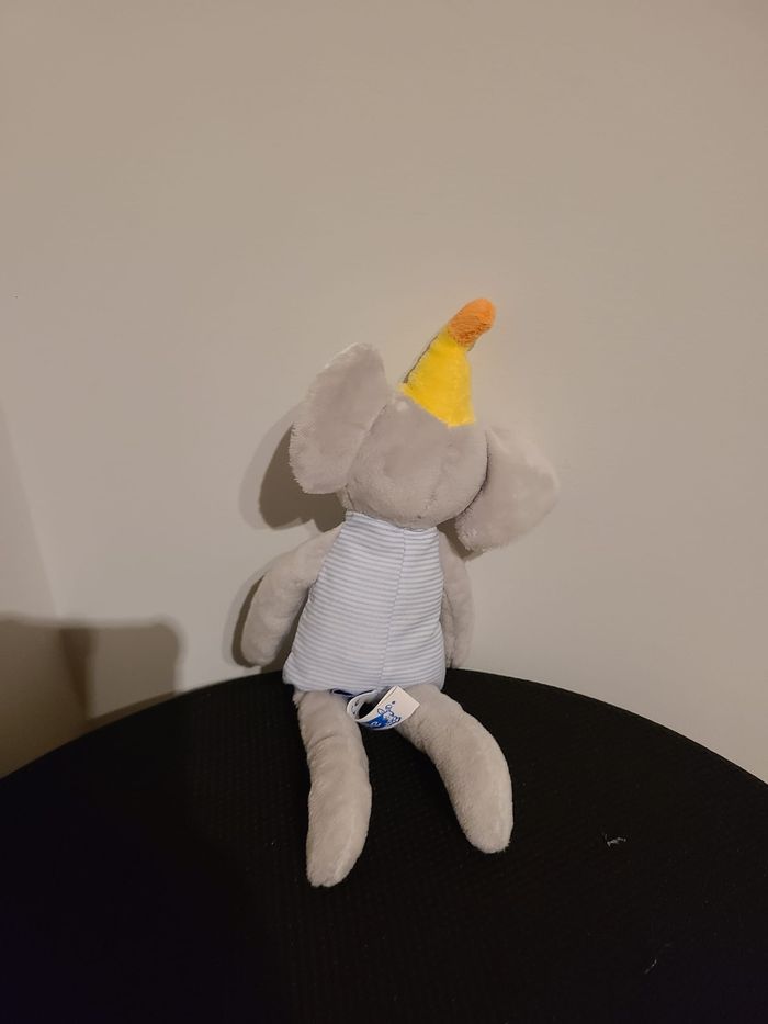 doudou éléphant - photo numéro 4
