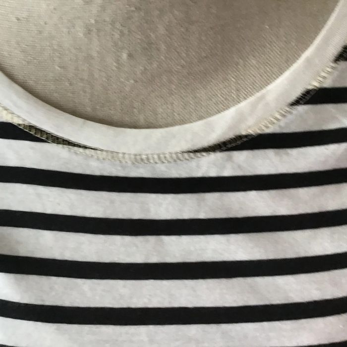 tee shirt marinière manches longues " Promod" taille XS - photo numéro 2