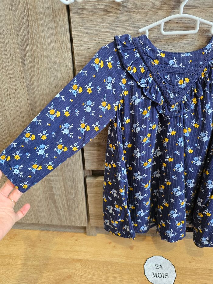 Vêtement Bébé Fille - Ensemble : Robe + Gilet - Sergent Major - 24 mois 86 cm - photo numéro 6