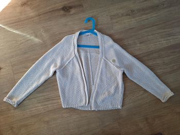 Gilet beige TAO 10 ans