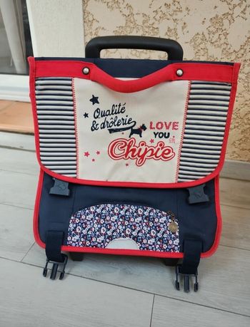 Cartable à roulettes Chipie