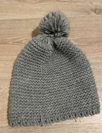 Bonnet laine gris bilook en très bon état