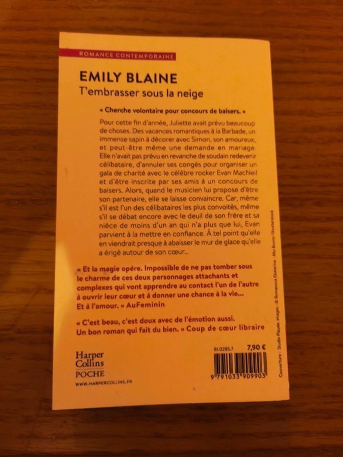 Livre T'embrasser sous la neige - photo numéro 2