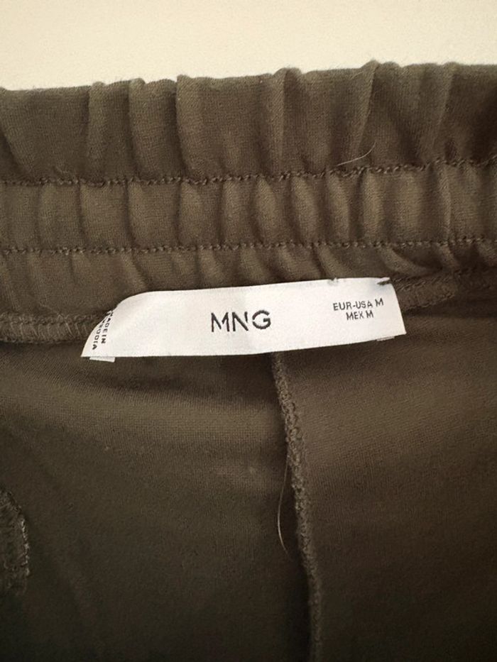 Pantalon femme kaki mango M - photo numéro 2