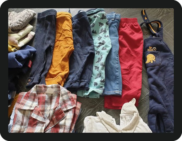 Lot de 33 vêtements hiver garçon 12 mois - photo numéro 2