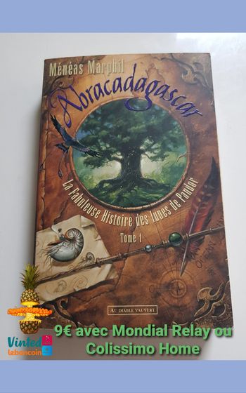 Ménéas Marphil (Auteur) La fabuleuse histoire des lunes de Pandor - Tome 1 : Abracadagascar