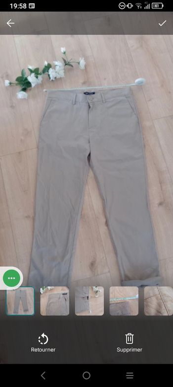 Pantalon chino 42 bec studio Armand thiery c87