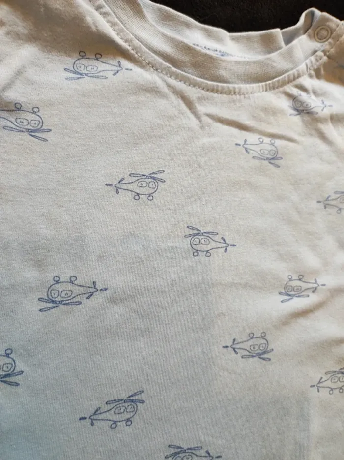 Lot 5 t-shirt manches longues 9 mois - photo numéro 13