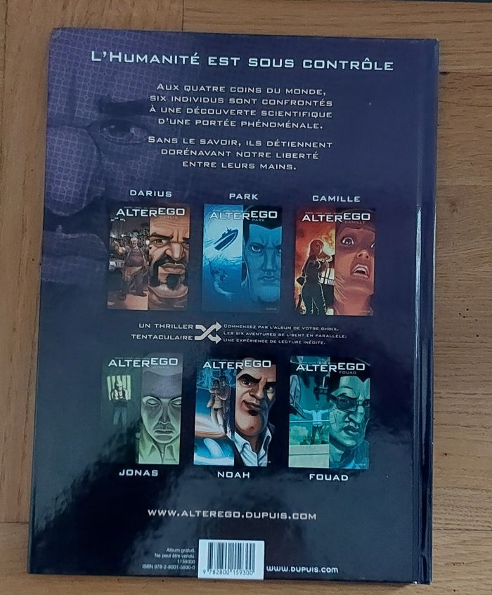 Alter Ego Darius - Dupuis - photo numéro 4