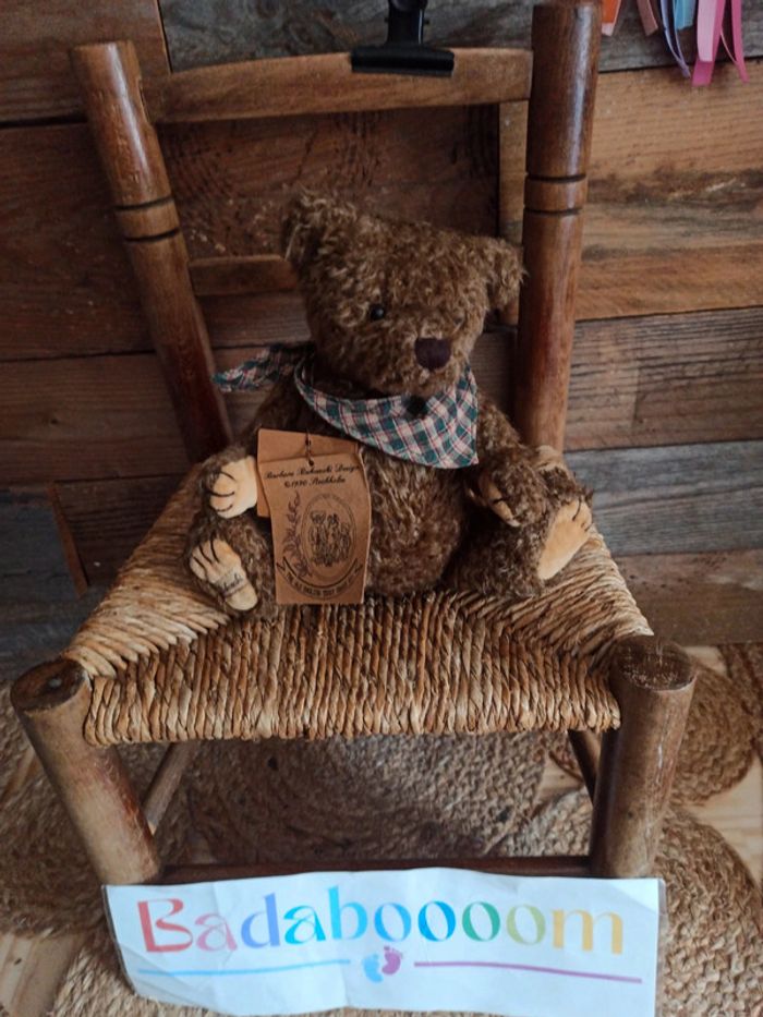 Peluche ours Bukowski neuf - photo numéro 4