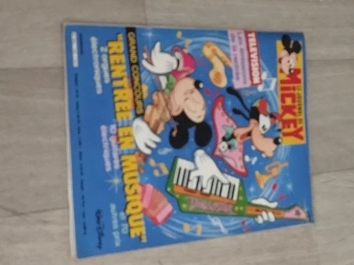 Lot Vintage 7 magazines Journal de Mickey année 1985 L065  7597386520 - photo numéro 9