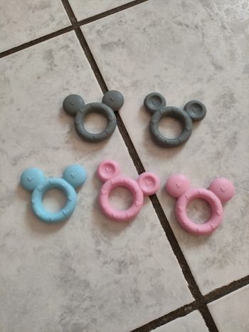 Anneaux de dentition silicone