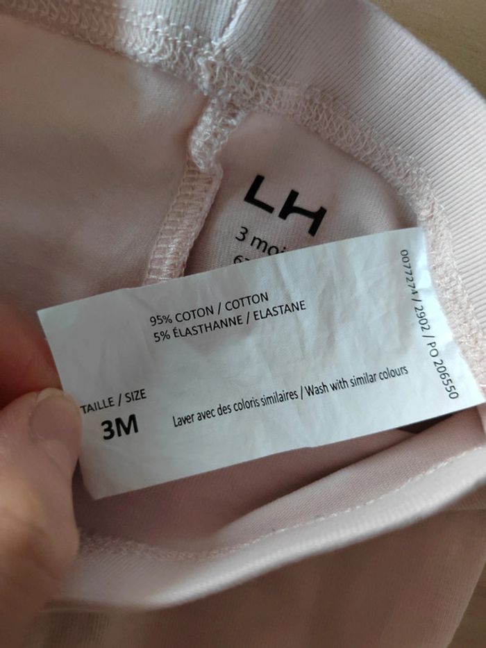 Caleçon pantacourt taille 1 mois - photo numéro 4