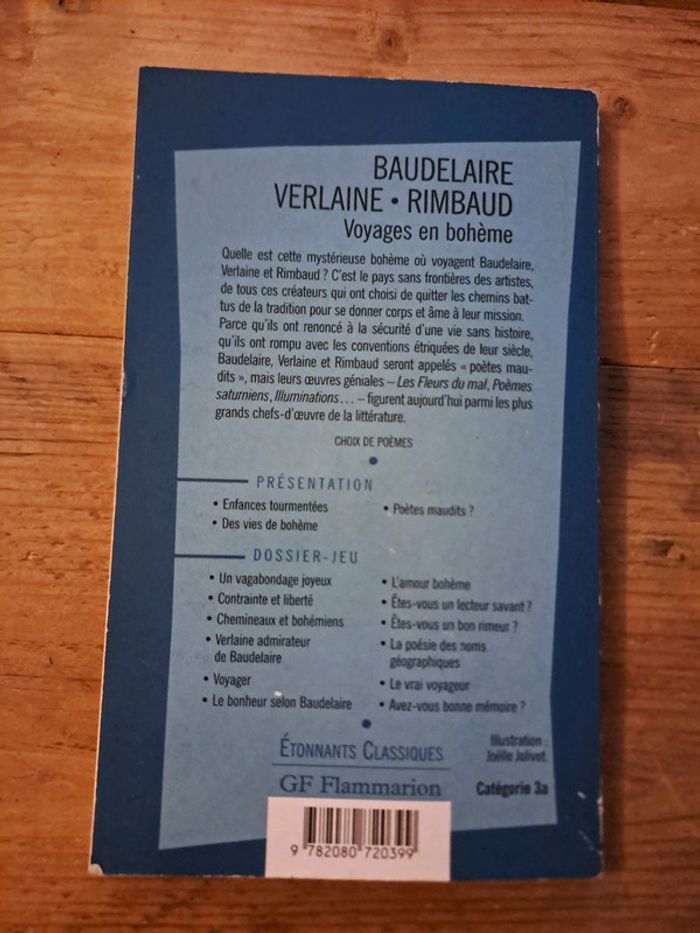 Livre Voyages en Bohême, Baudelaire Verlaine Rimbaud - photo numéro 2