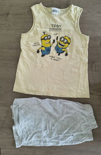 Pyjama été Minions garçon 10 ans
