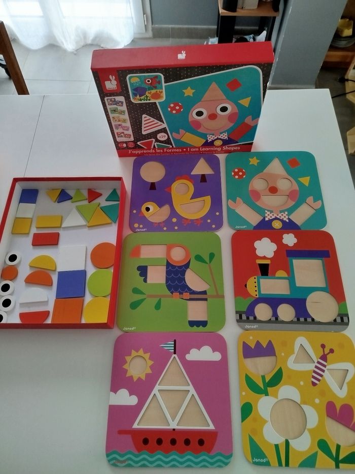Puzzle j apprends les formes
