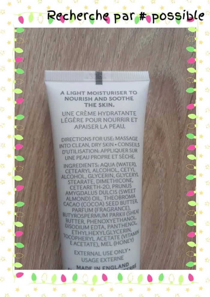 Crème pour le corps - photo numéro 3