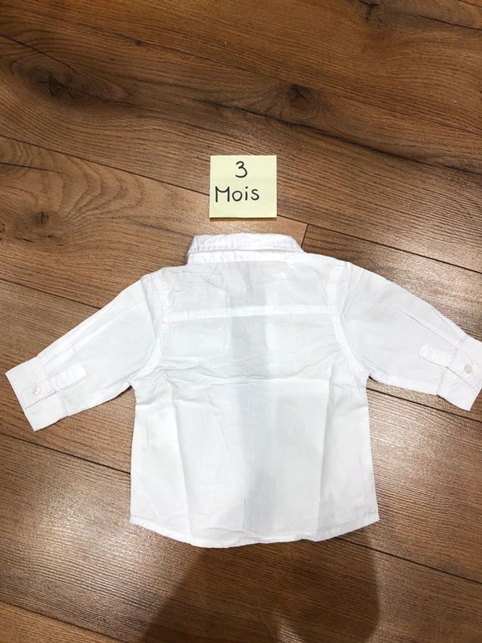 Lot de 2 chemises garçon kiabi kitchoun 🌺 taille 3 mois - photo numéro 5