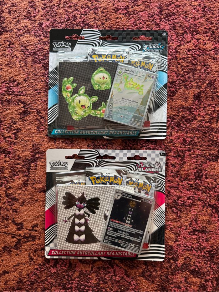 Artset Tripack Pokémon EV10.5 : Foudre Noire et Flamme Blanche - FR - photo numéro 2