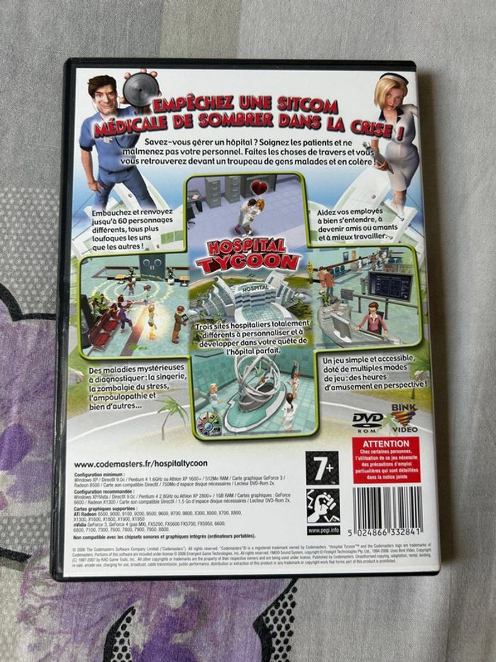 Jeu pc hospital tycoon - photo numéro 4