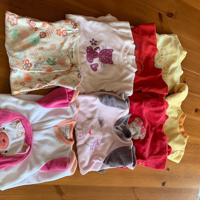 Lot de 8 pyjamas fille naissance