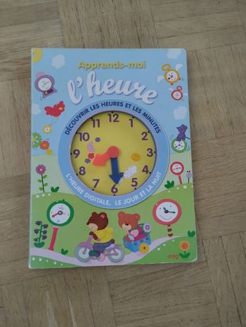 Livre Apprends-moi l'heure de MFG éducation