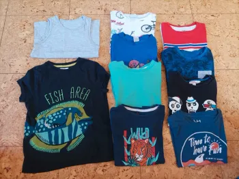 Lots tee-shirts 6 ans