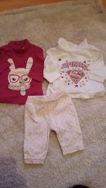 Lot  3 pièces  - lote de menina