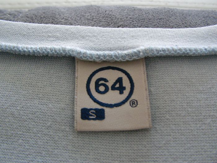 Tee shirt manches longues bleu ciel 64 - photo numéro 2