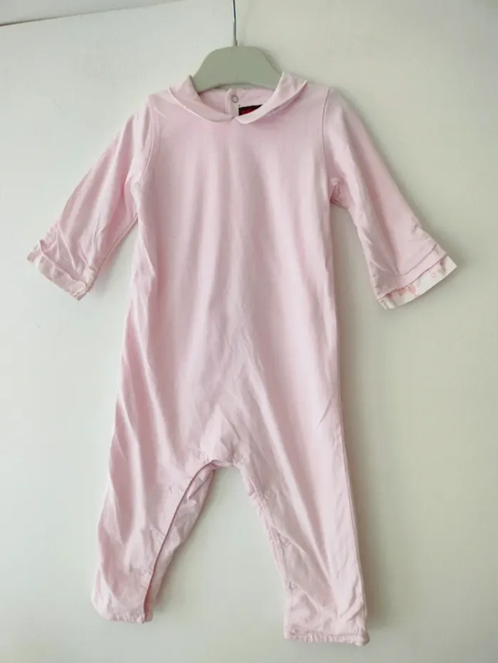 (a) Pyjama rose clair Catimini 12m - photo numéro 2