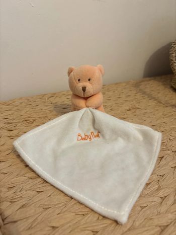 Doudou ours baby nat