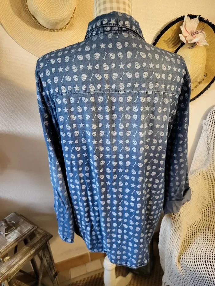 Chemise jeans - photo numéro 4