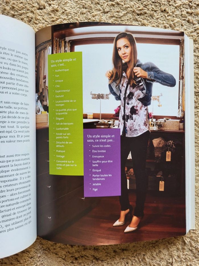 Livre « La vie, tout simplement » de Jessica Alba - guide bien-être/lifestyle - photo numéro 9