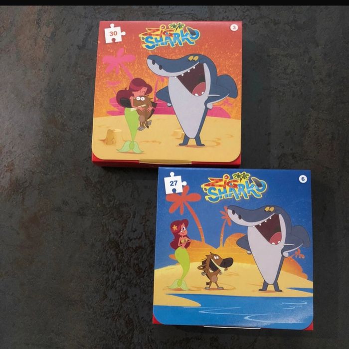 Lot 2 Puzzles Zig et Sharko
