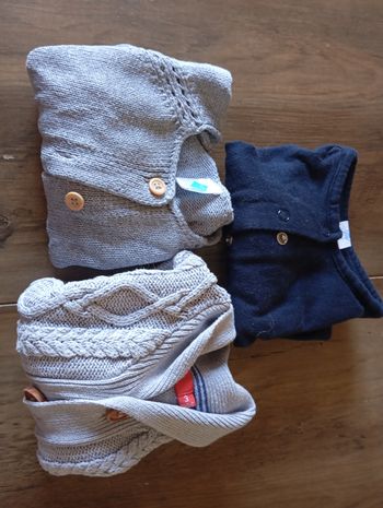 Lot gilet 3 mois