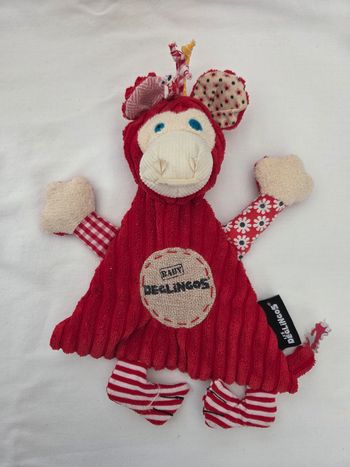 Doudou revesible chaperonrouge