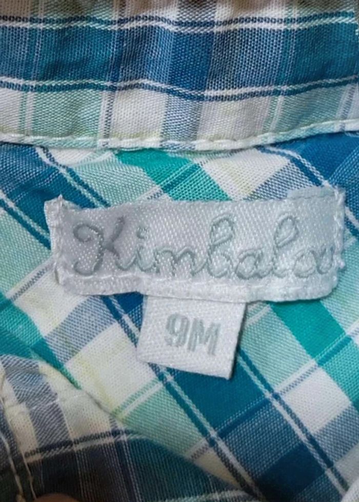 Chemise  manches longues  9  mois - photo numéro 4