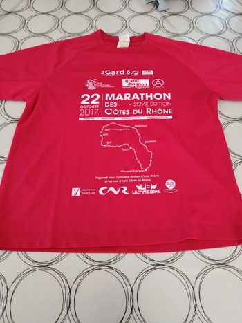 Tee shirt running Marathon M neuf