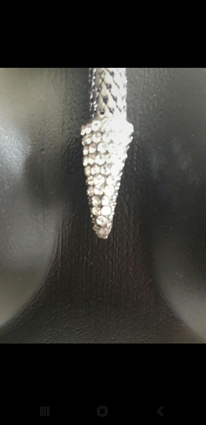 Magnifique collier serpent strass aimanté - photo numéro 4