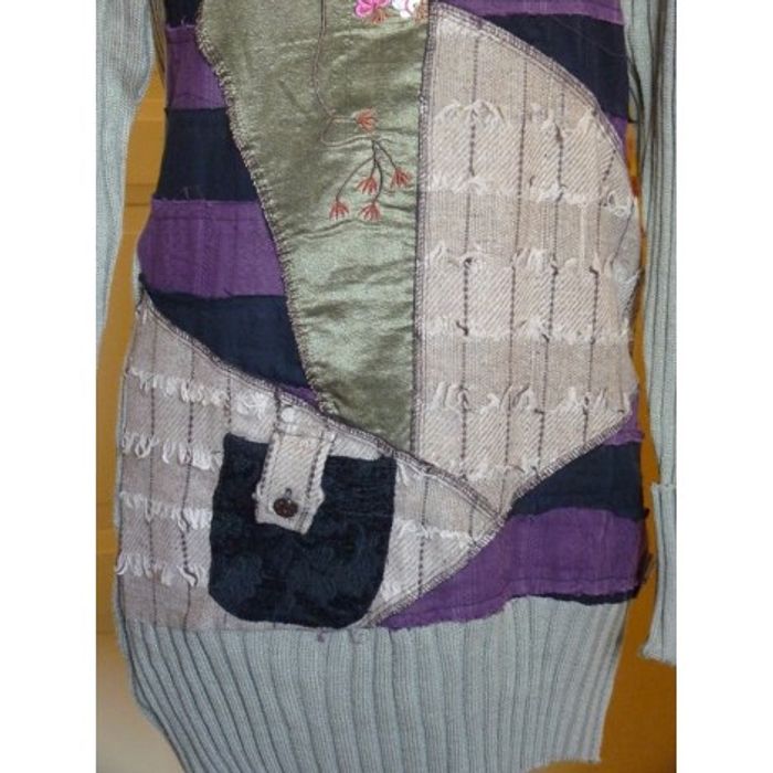 Savage Culture - Robe pull Marron TM - photo numéro 5