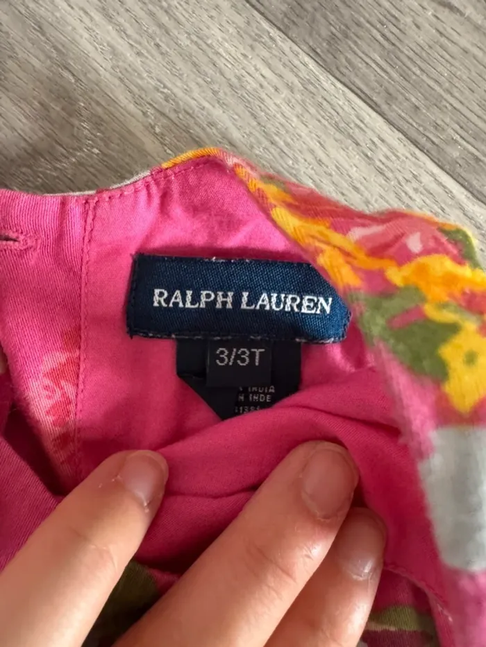 Robe enfant fille doublure Polo Ralph Lauren - photo numéro 2