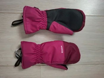 Moufles de ski violet Wedze enfant