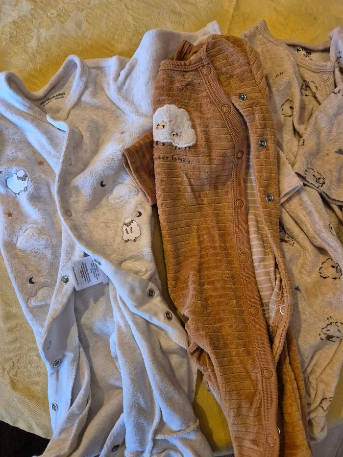 Pyjamas bébé 3 mois