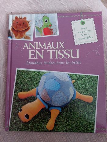 Livre couture Animaux en tissu