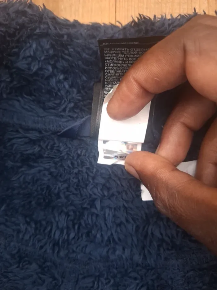 Veste the north face femme / taille M / bleu / brodé (231) - photo numéro 10