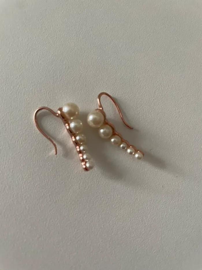 Boucle d’oreille grimpante du groupe MaxMara intrend sans logo sans étiquette - photo numéro 5